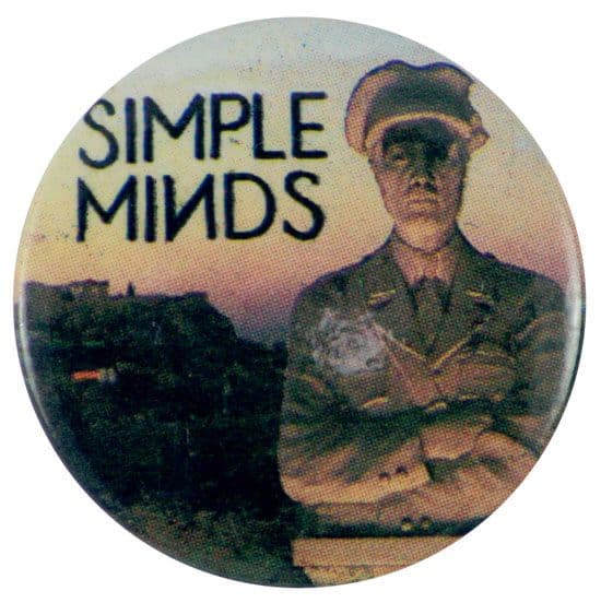 Simple Minds - 'Empires & Dance' 2 Button Badge