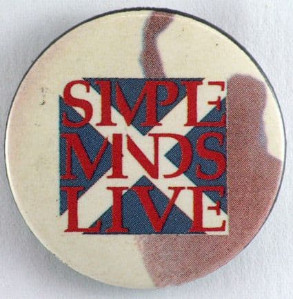 Simple Minds - 'Flag' 32mm Badge