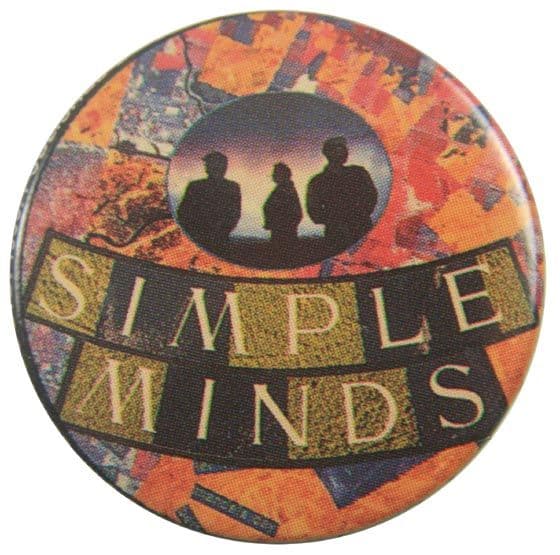 Simple Minds - 'Street Fighting Years' 32mm Badge