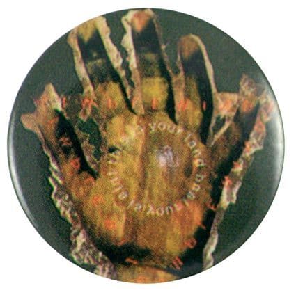 Simple Minds - 'This is Your Land (Hand)' Button Badge