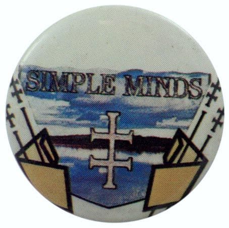 Simple Minds - 'Waterfront' Button Badge
