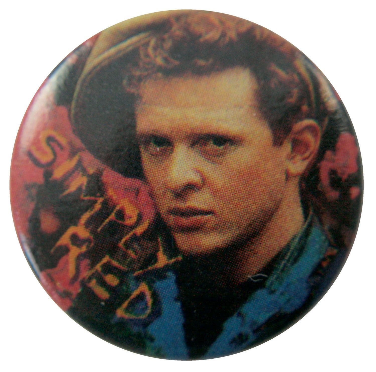 Simply Red - 'Mick' Button Badge