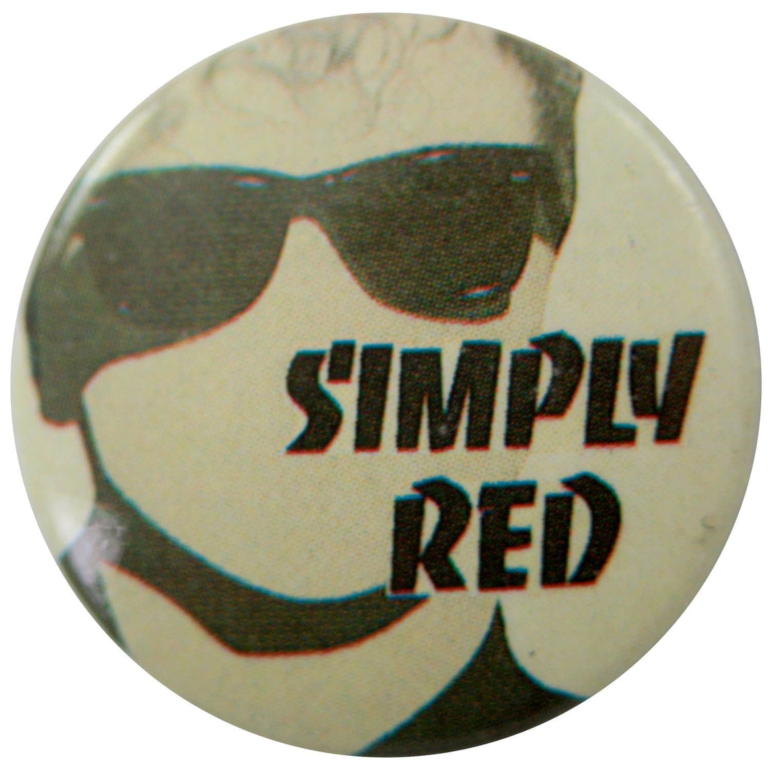 Simply Red - 'Money's Too Tight' Button Badge