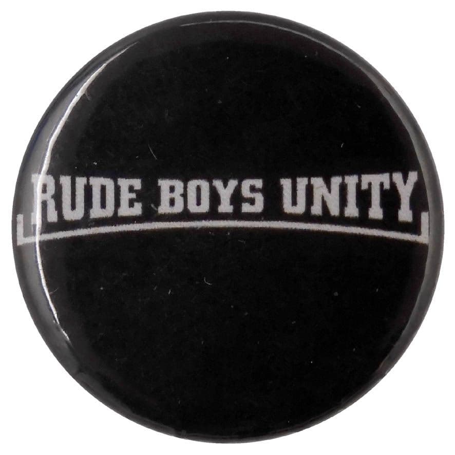 Ska - 'Rude Boys Unity' Button Badge