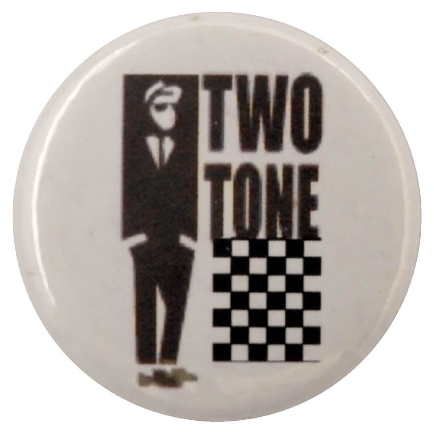 Ska - 'Walt Jabsco Two Tone' Button Badge