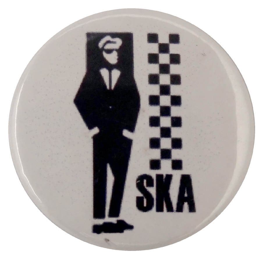 Ska - 'Walt Pockets' Button Badge