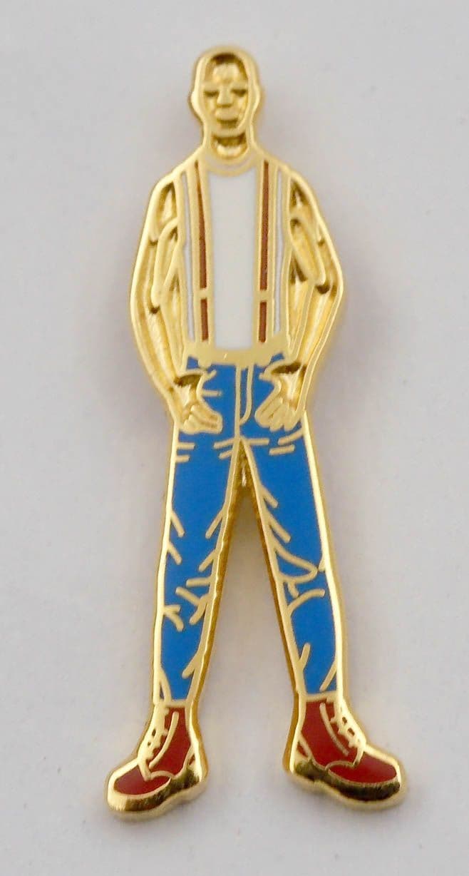 Skinhead - 'Colour' Enamel Badge