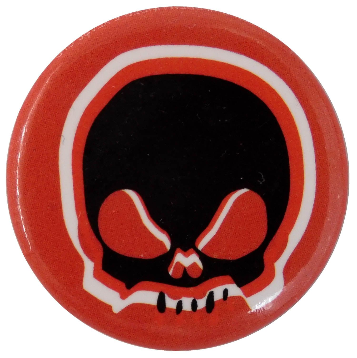 Skull Red - Button Badge