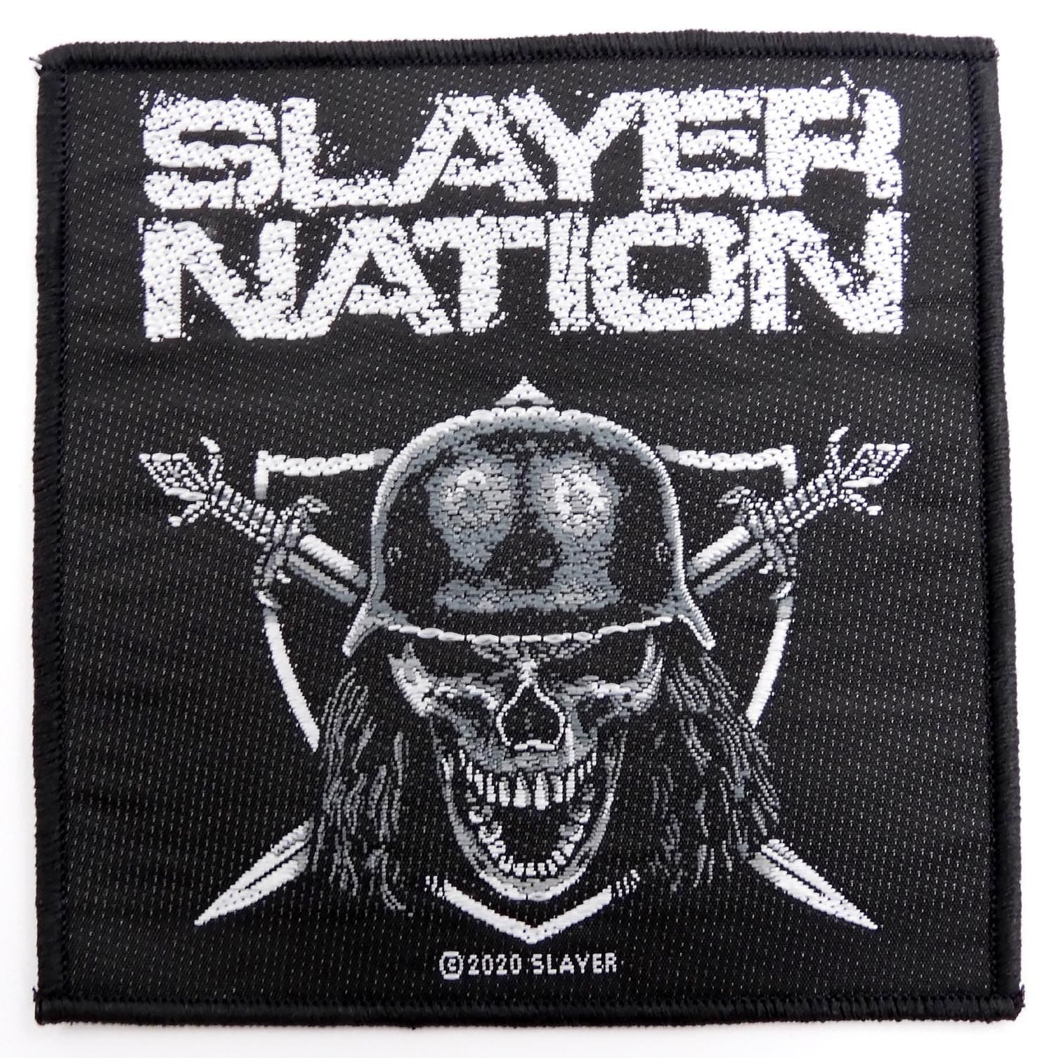 Slayer - 'Slayer Nation' Woven Patch