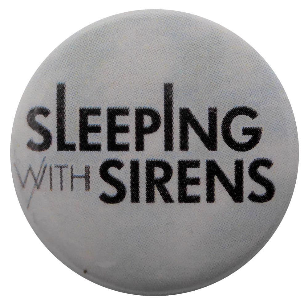 Sleeping With Sirens - 'Logo' Button Badge