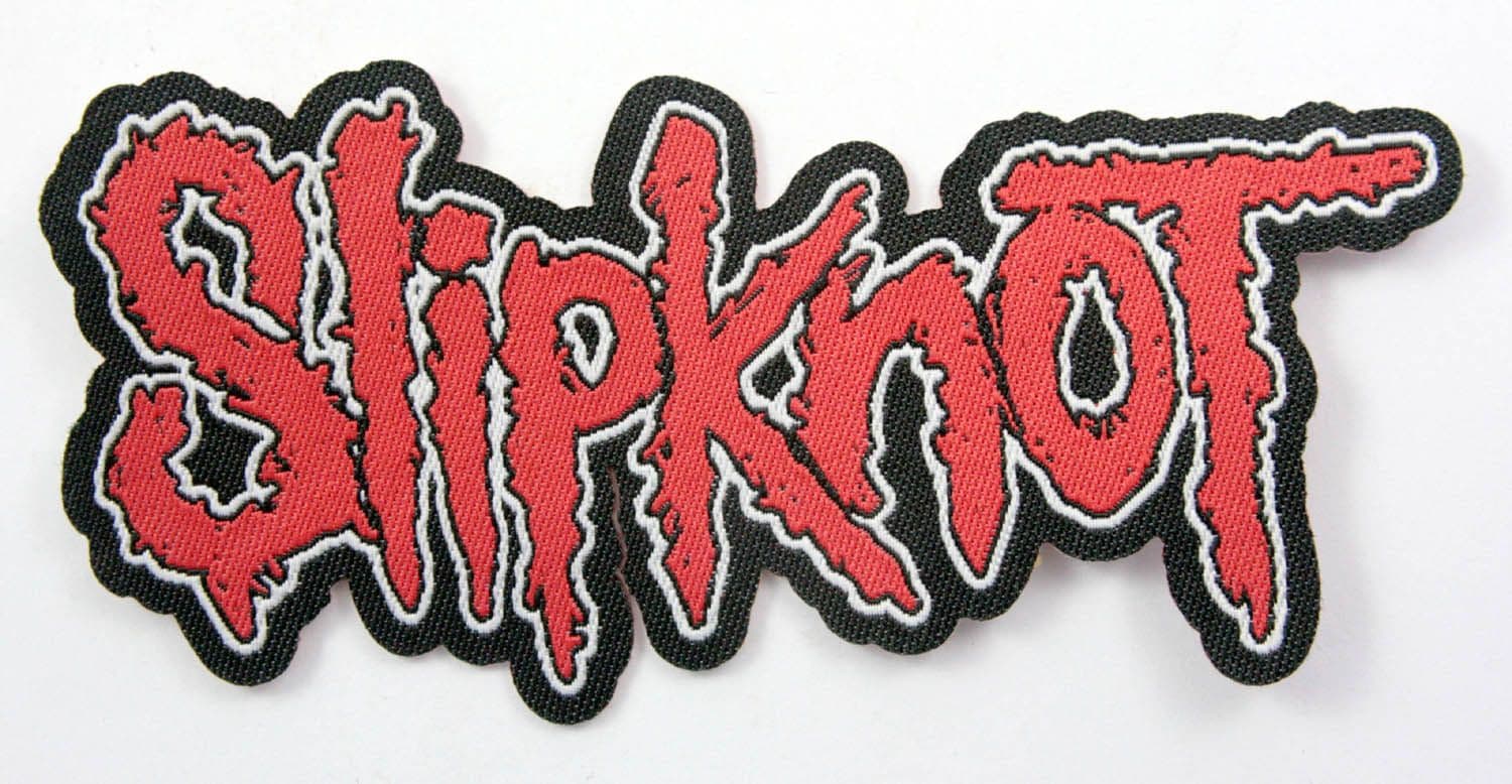 Slipknot - 'Logo' Shaped Woven Patch