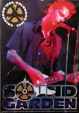 Soundgarden - 1999 Calendar