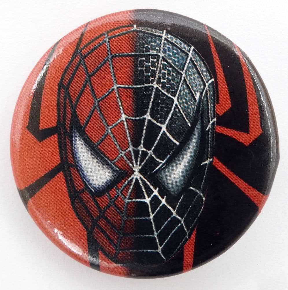 Spider-Man - 'Head' Large Button Badge