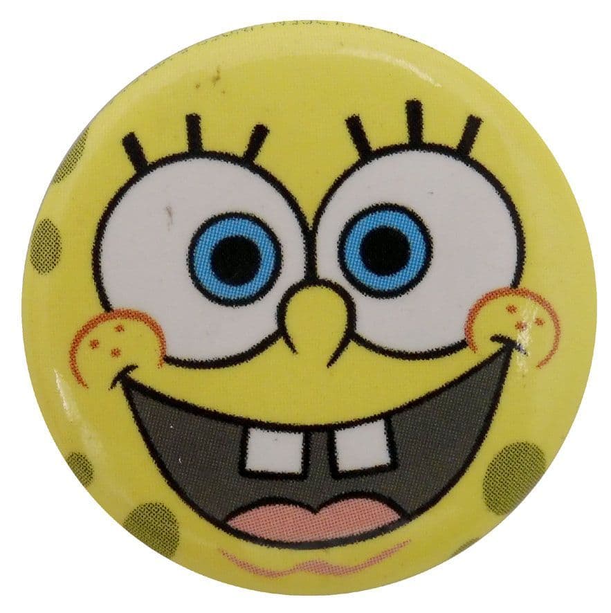 Spongebob - 'Bob Smile' Button Badge