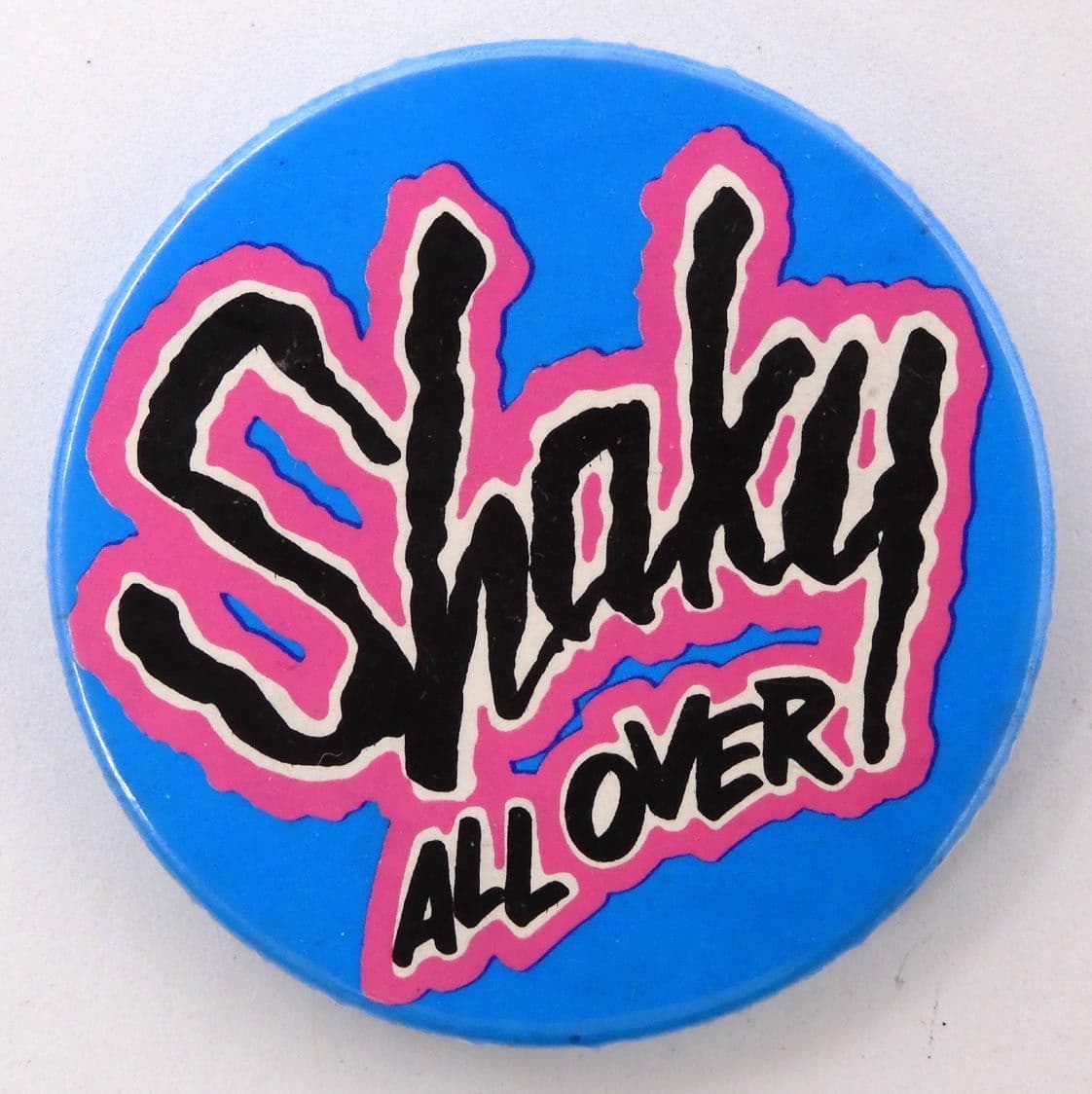 Shakin' Stevens - 'Shaky All Overs' 37mm Badge