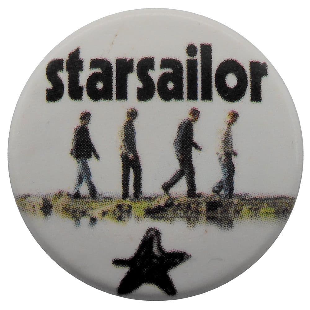 Starsailor - 'Silence is Easy' Button Badge