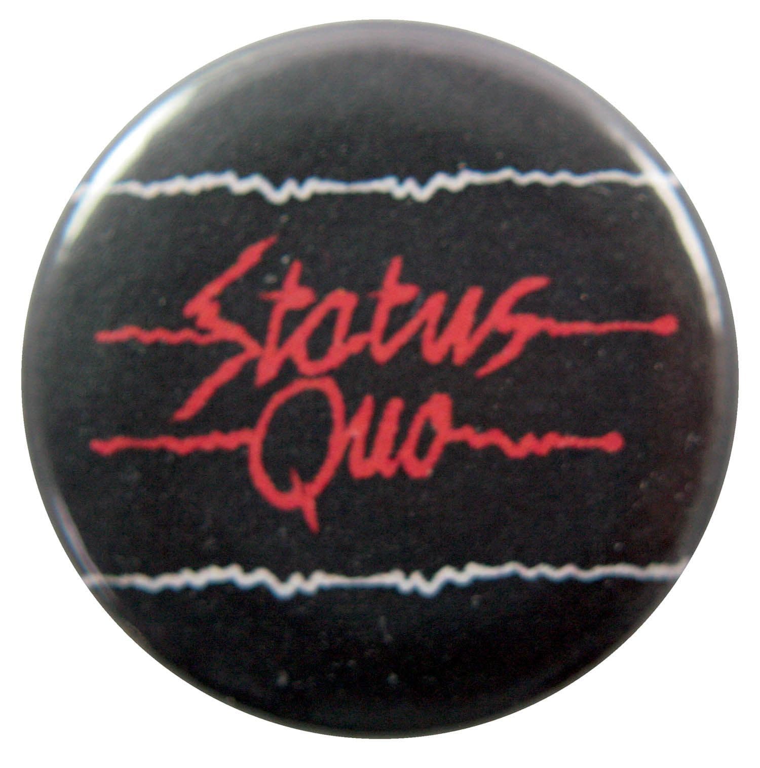Status Quo - 'Electric Logo' Button Badge