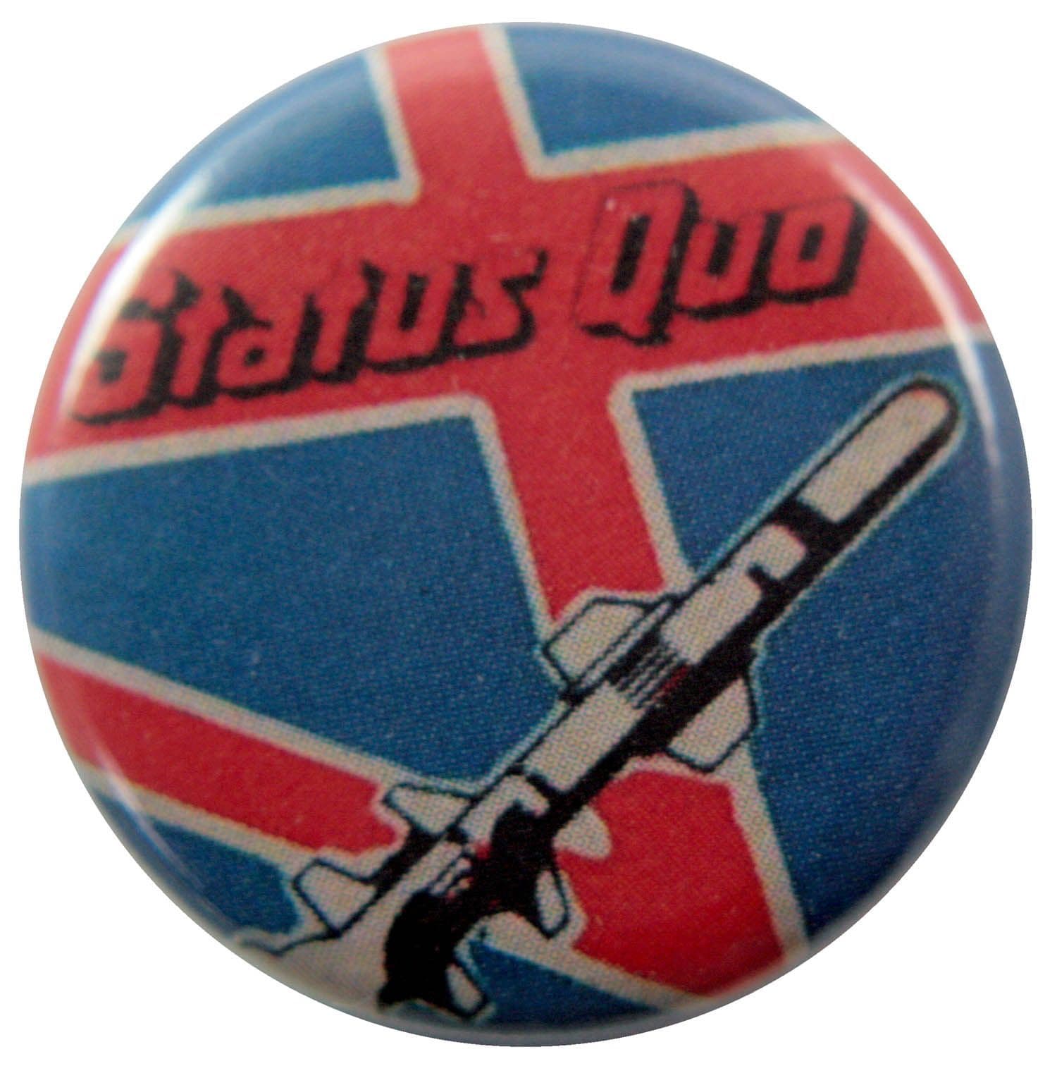 Status Quo - 'Just Supposin'' Button Badge