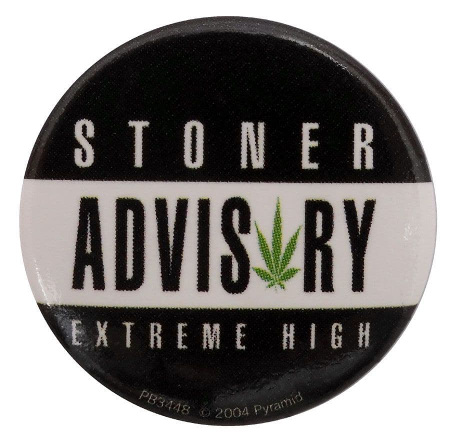 Stoner Advisory - Button Badge