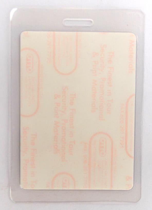 Stray Cats - 'The Murphy Tour '91' Laminated Backstage Pass