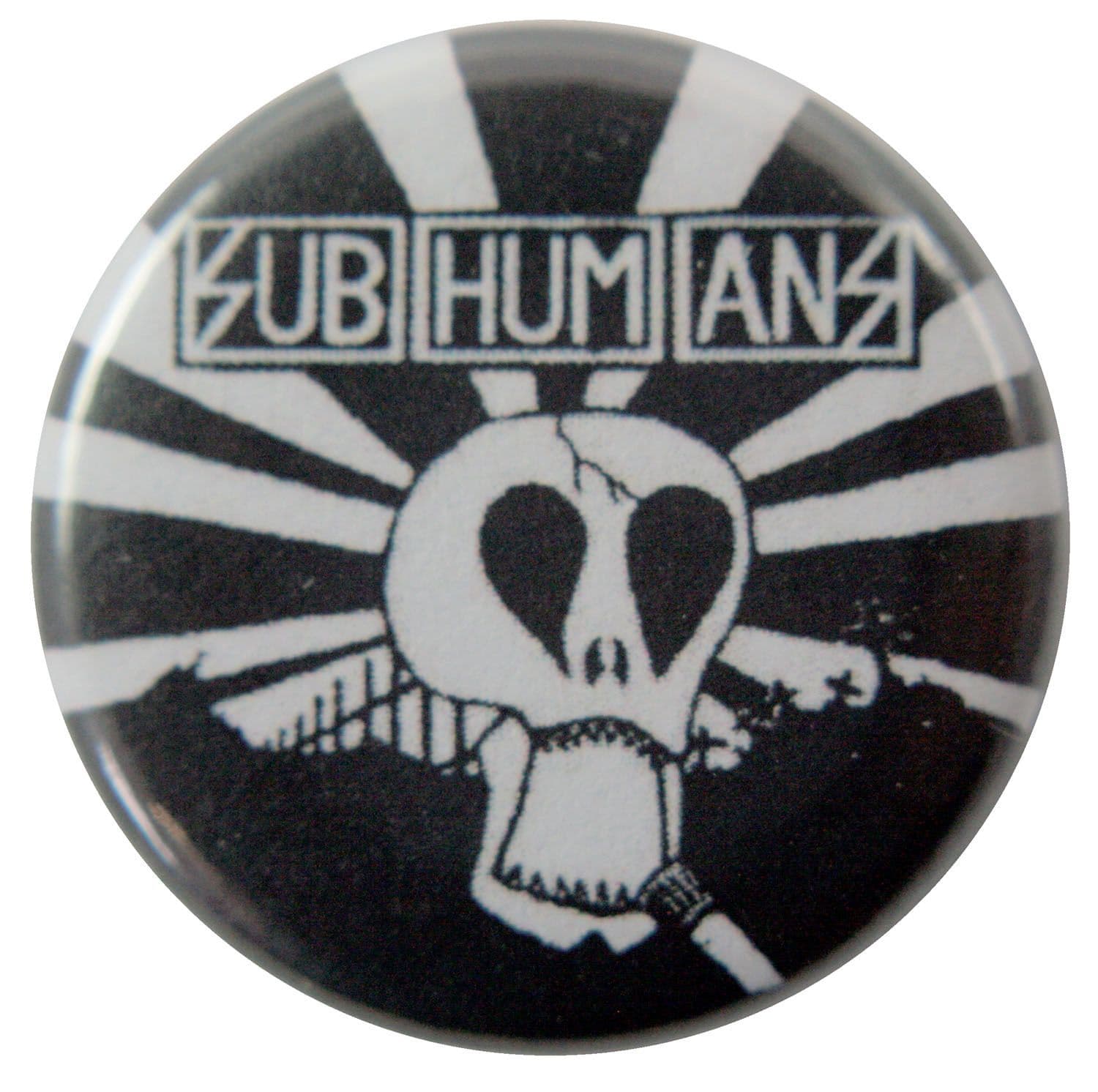 Subhumans - 'Demolition War' Button Badge – Rock by Mail