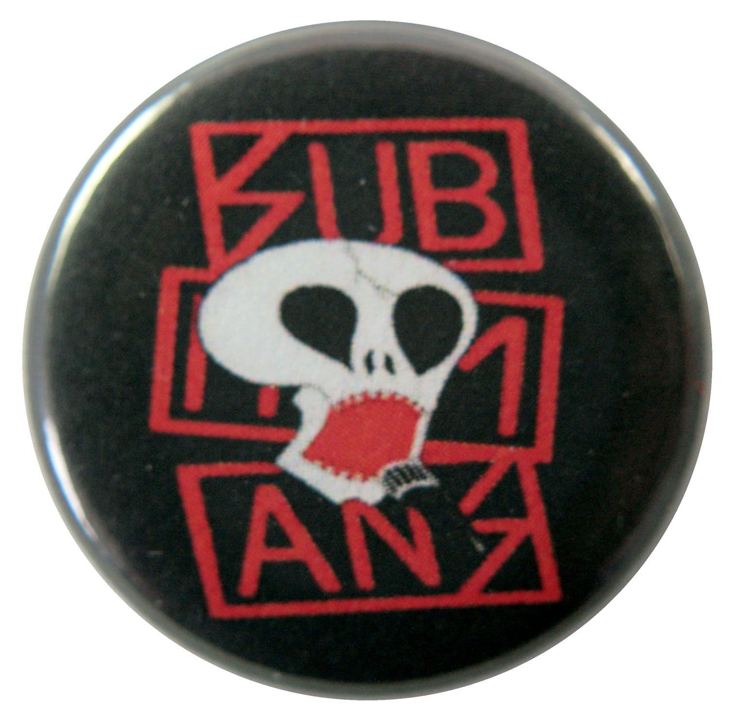 Subhumans - 'Live in a Dive' Button Badge