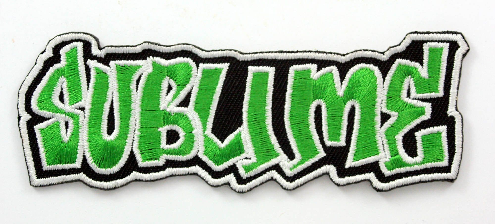 Sublime - 'Green Logo' Embroidered Patch
