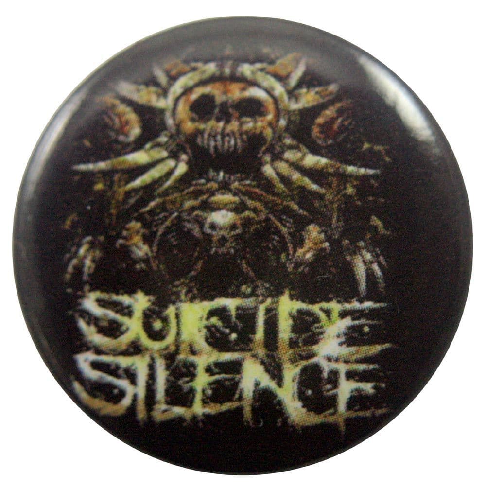 Suicide Silence - 'Skulls' Button Badge