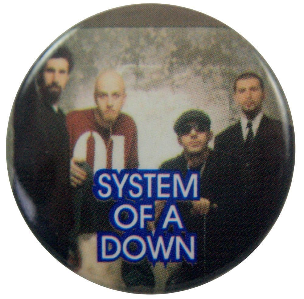 System of a Down - 'Group' Button Badge