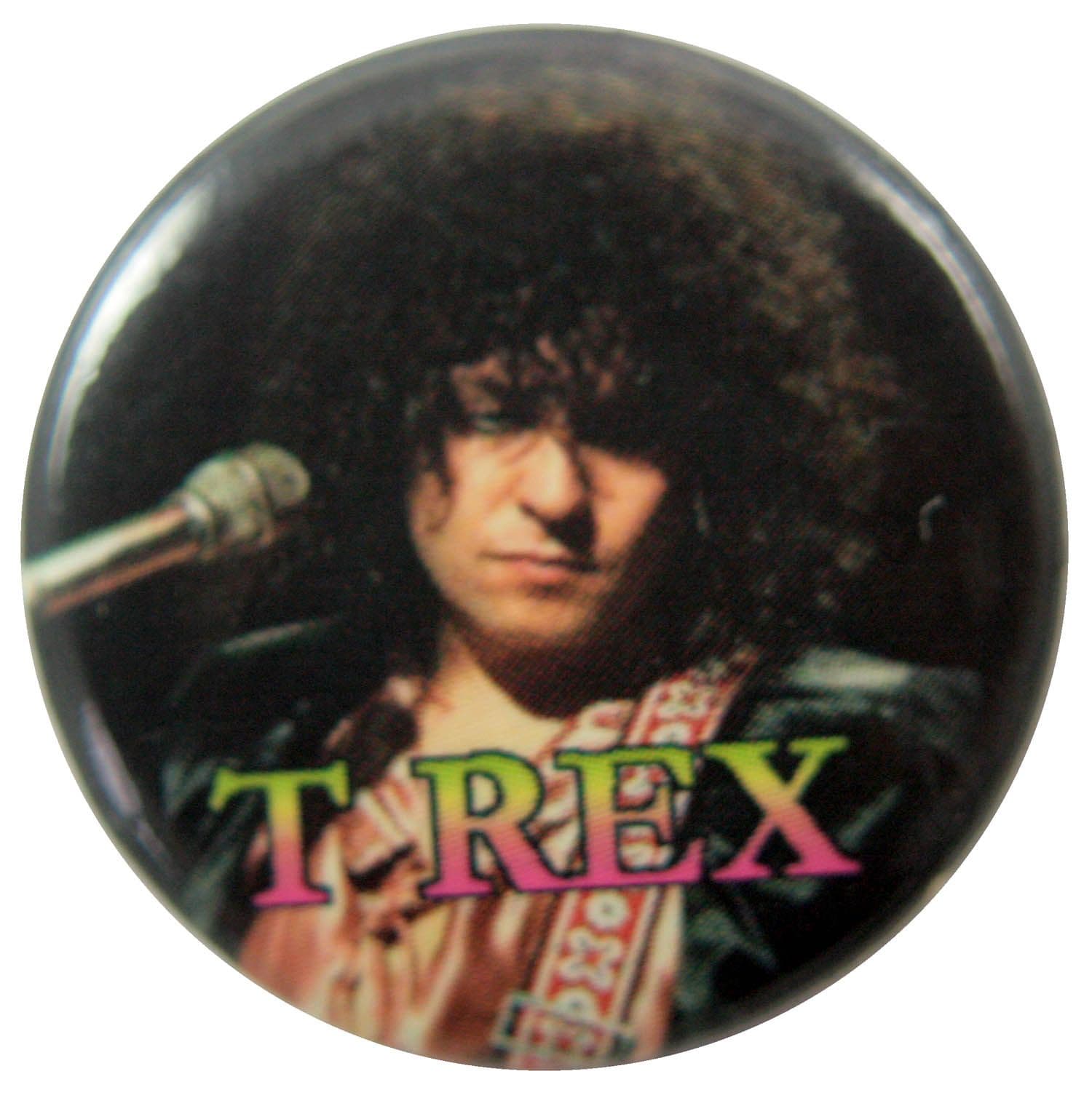 T.Rex - 'Marc Black' Button Badge