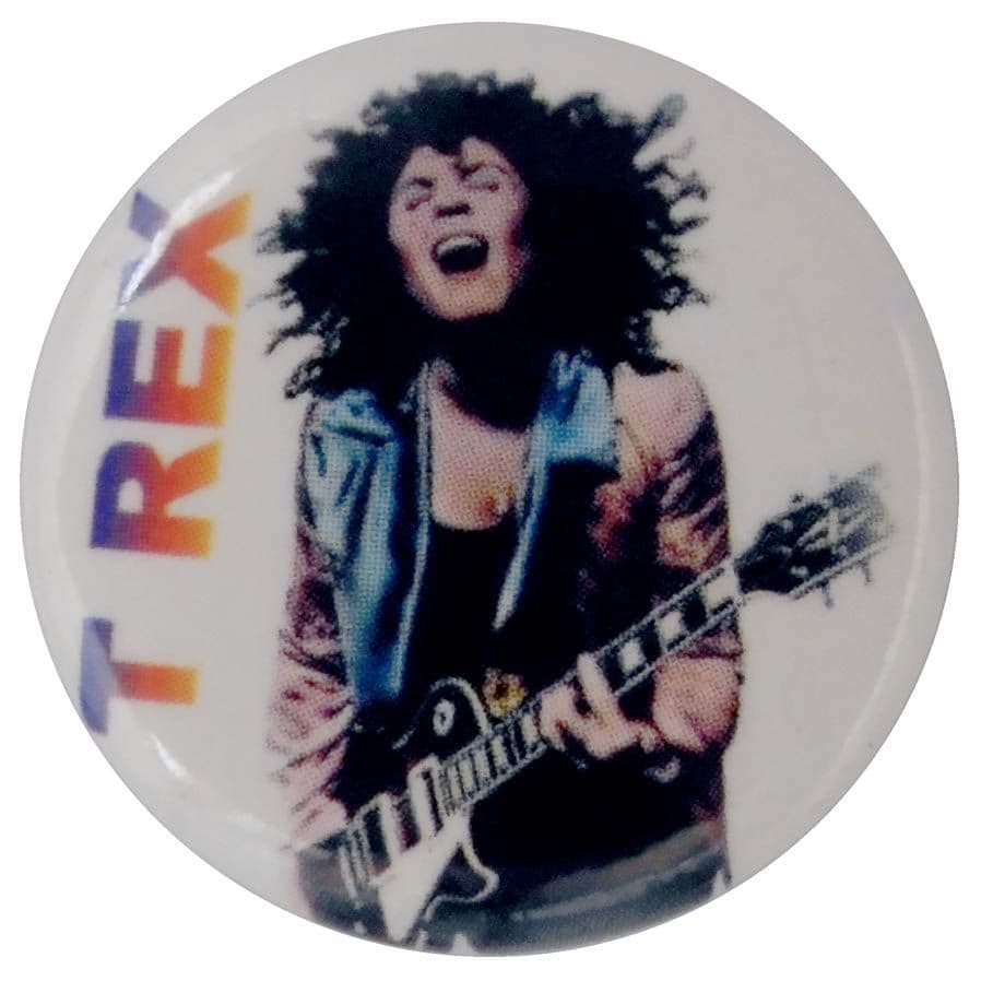 T.Rex - 'Marc Guitar' Button Badge