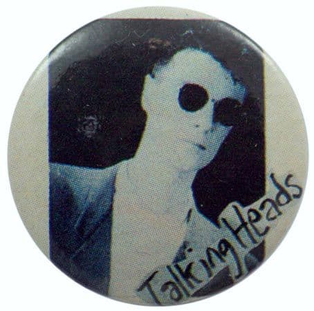 Talking Heads - 'David Shades' Button Badge