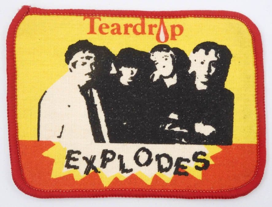 Teardrop  Explodes - 'Group' Printed Patch