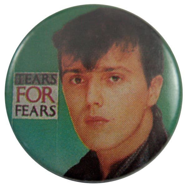 Tears For Fears - 'Curt Green' Button Badge