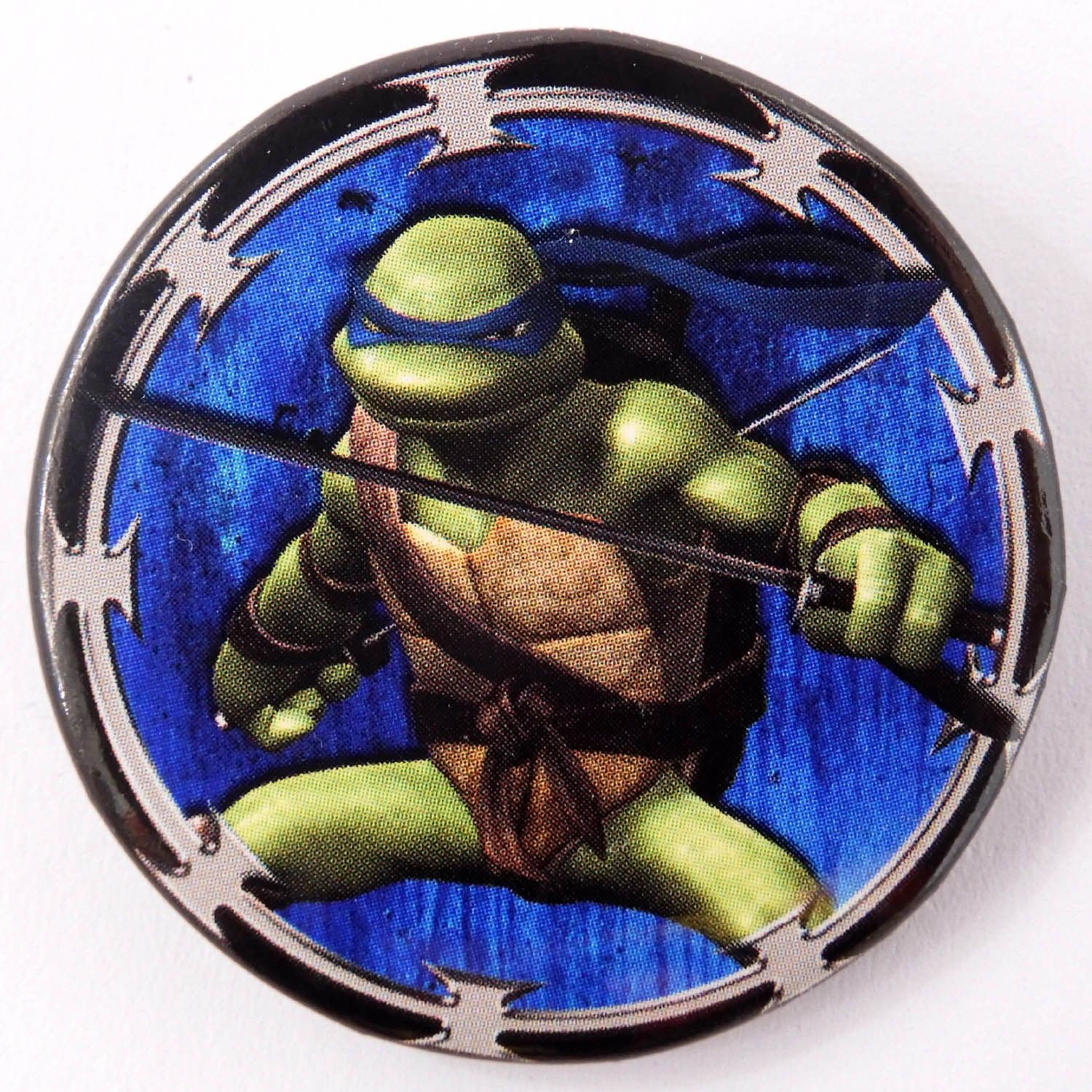 Teenage Mutant Ninja Turtles - 'Leonardo' Large Button Badge
