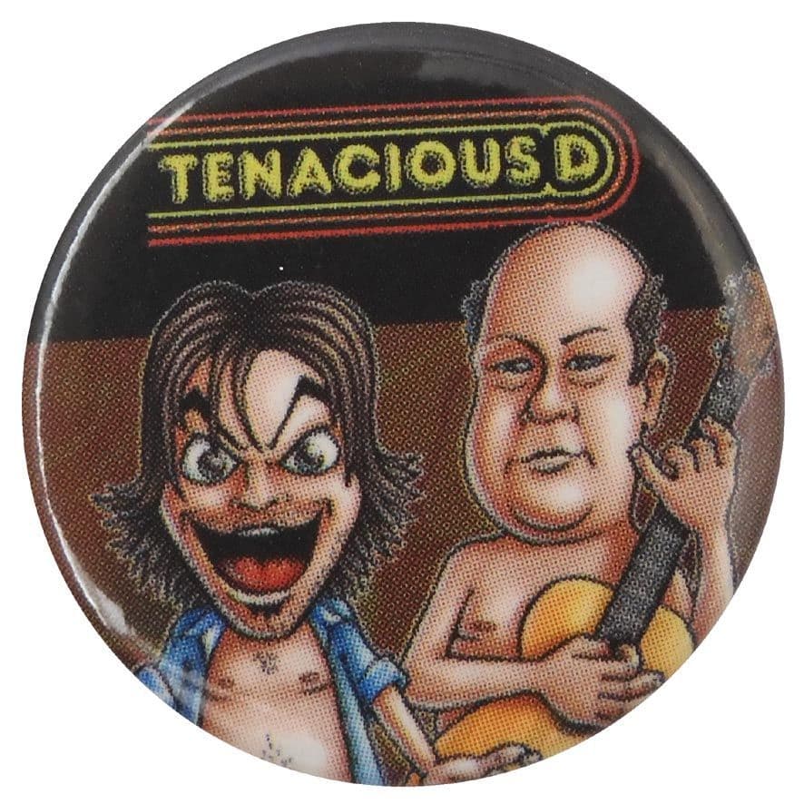 Tenacious D - 'Jack & Kyle' Button Badge