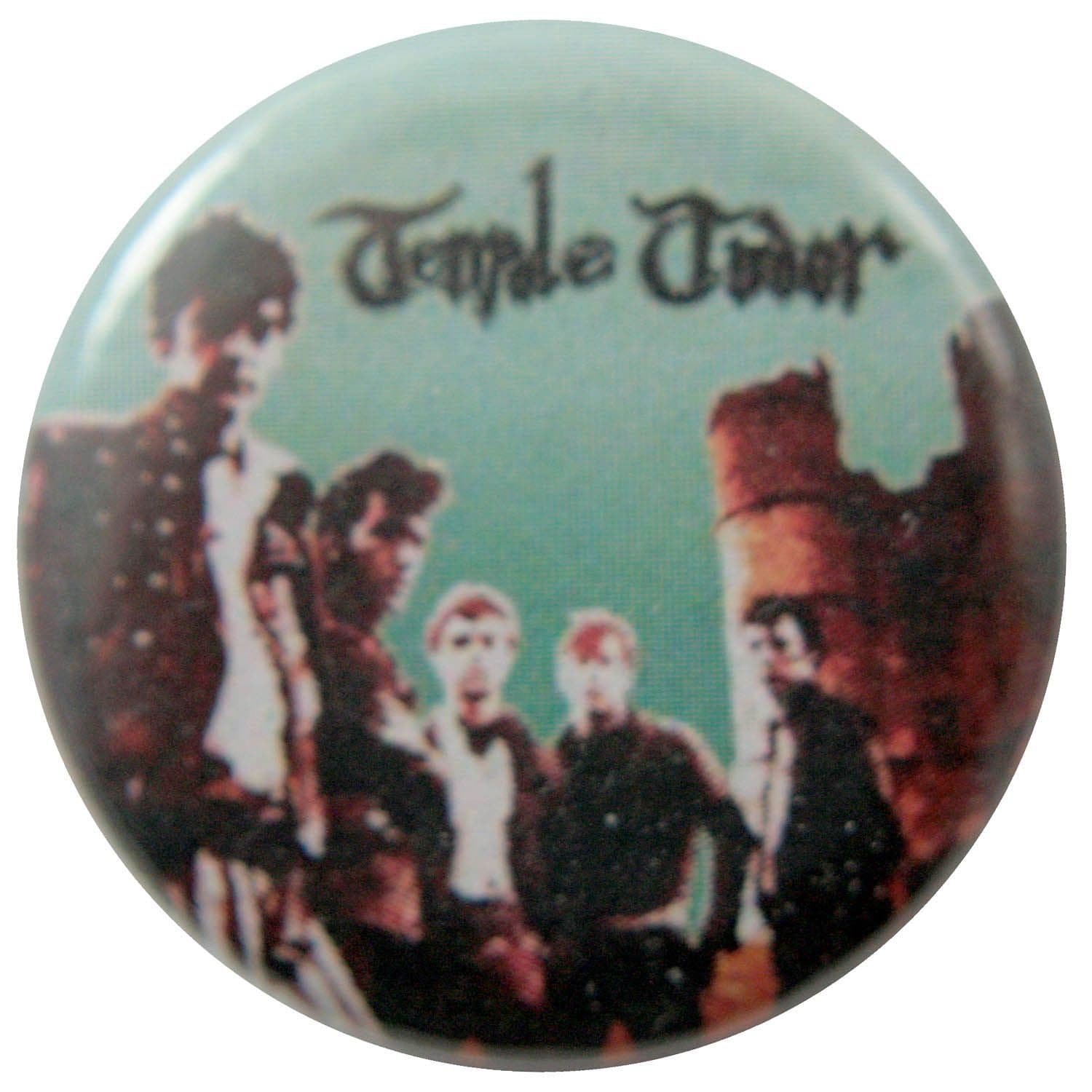 Tenpole Tudor - 'The Swords of a Thousand Men Castle' Button Badge