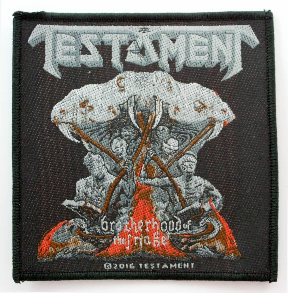 Testament - 'Brotherhood of the Snake' Woven Patch