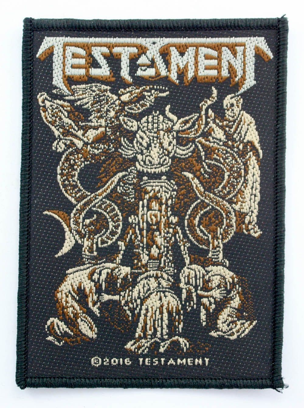 Testament - 'Demonarchy' Woven Patch