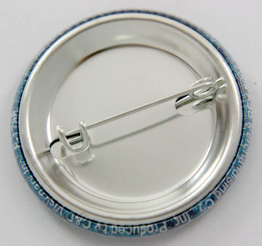 The Doors - 'Group Yellow' Vintage Large Button Badge