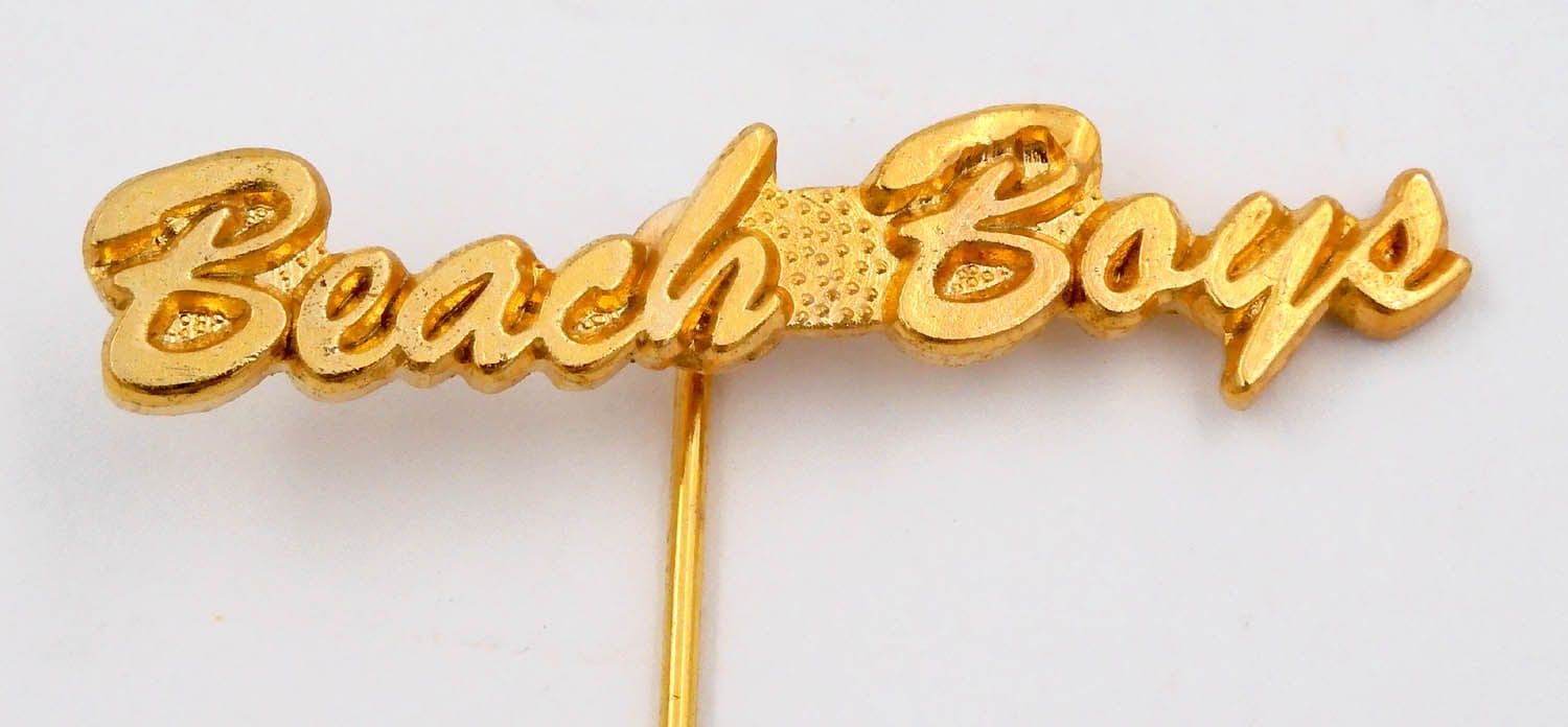 The Beach Boys - 'Logo' Metal Lapel Badge