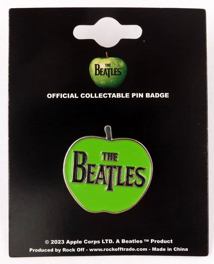 The Beatles - 'Apple Logo' Enamel Badge