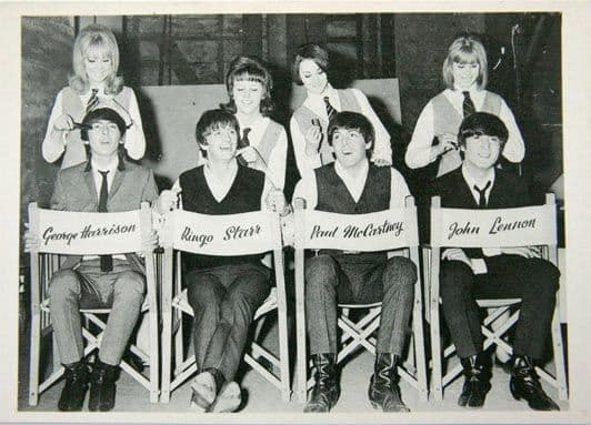 The Beatles - 'Hairdressers' Postcard