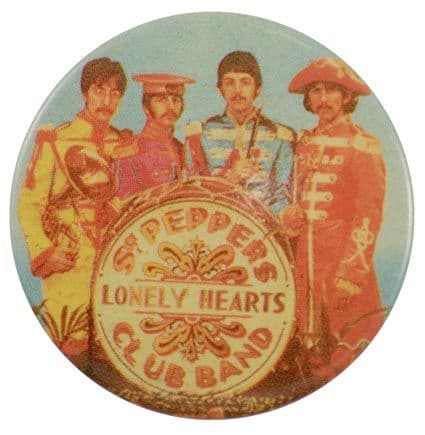 The Beatles - 'Sgt Peppers' 32mm Badge