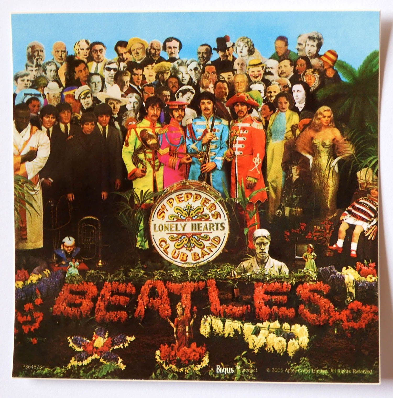The Beatles - 'Sgt Peppers' Sticker
