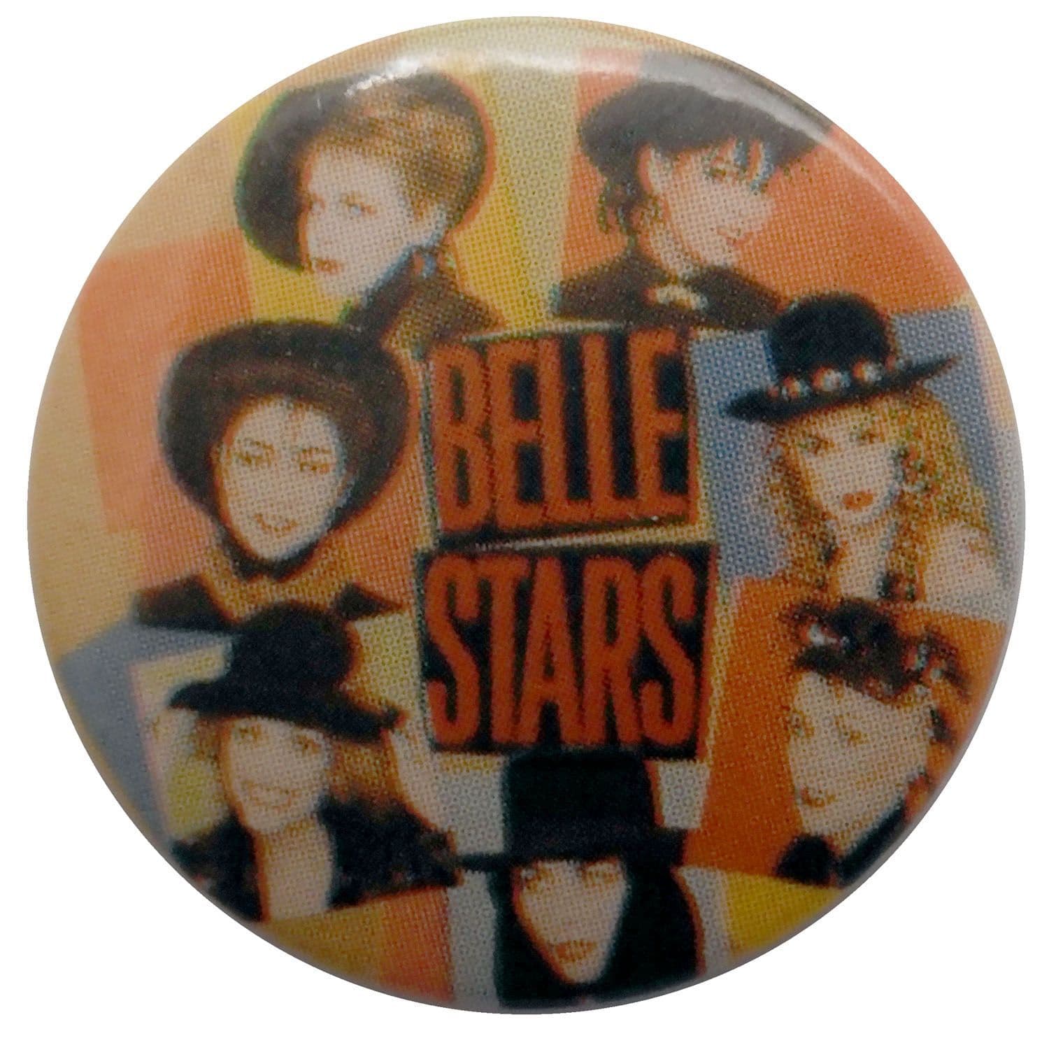 The Belle Stars - 'Group Heads' Button Badge