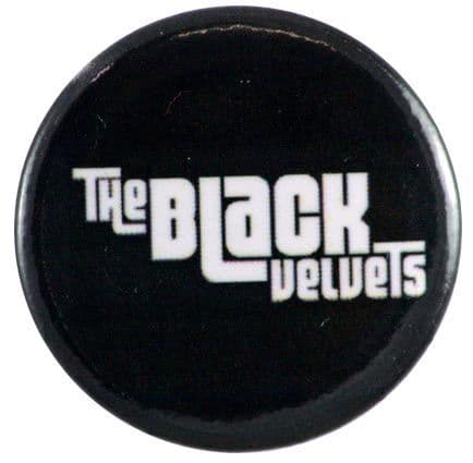 The Black Velvets - 'Logo' Button Badge