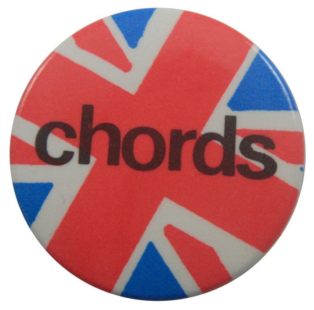 The Chords - 'Union Jack' Button Badge