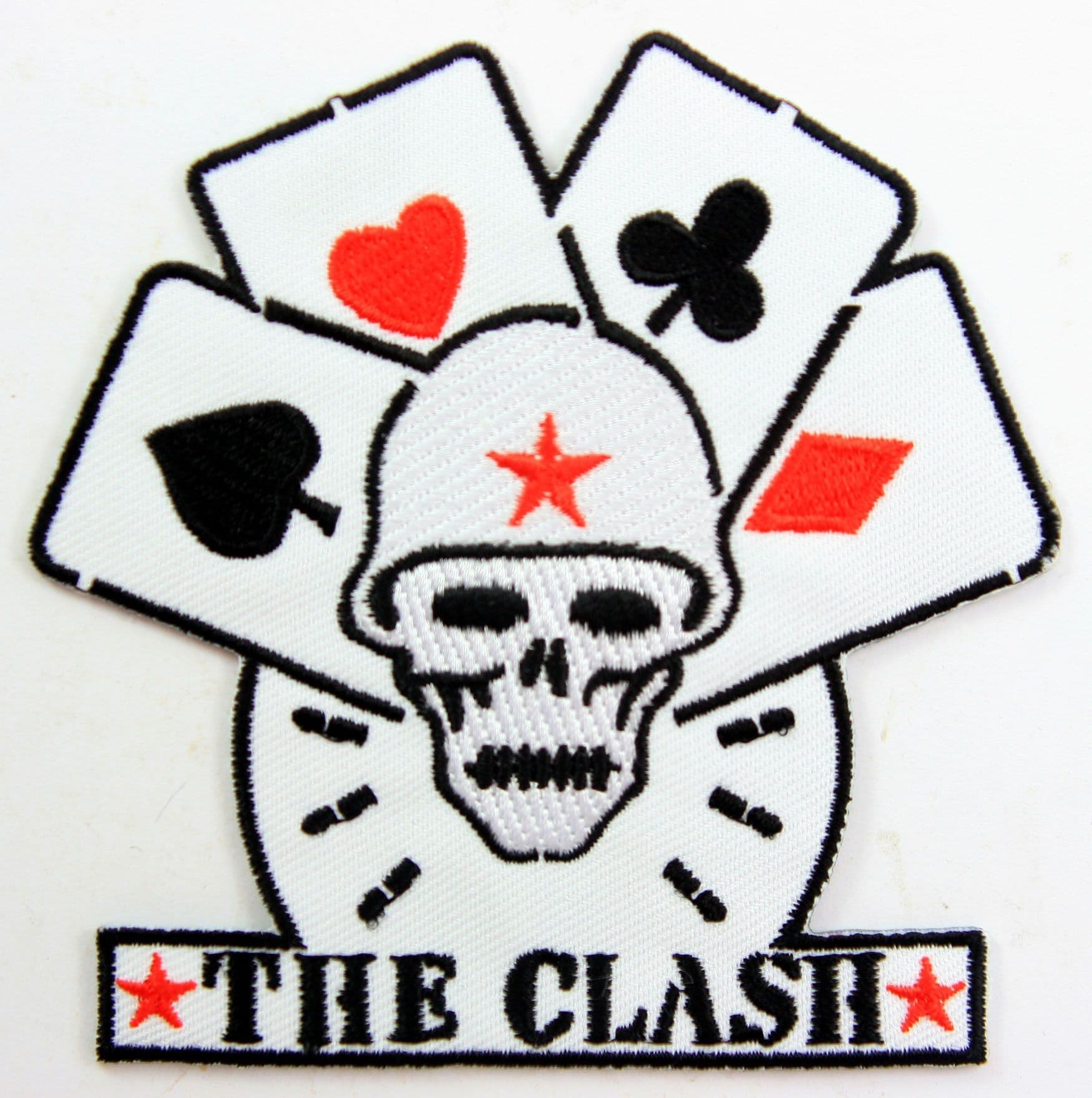 The Clash - 'Cards' Embroidered Patch
