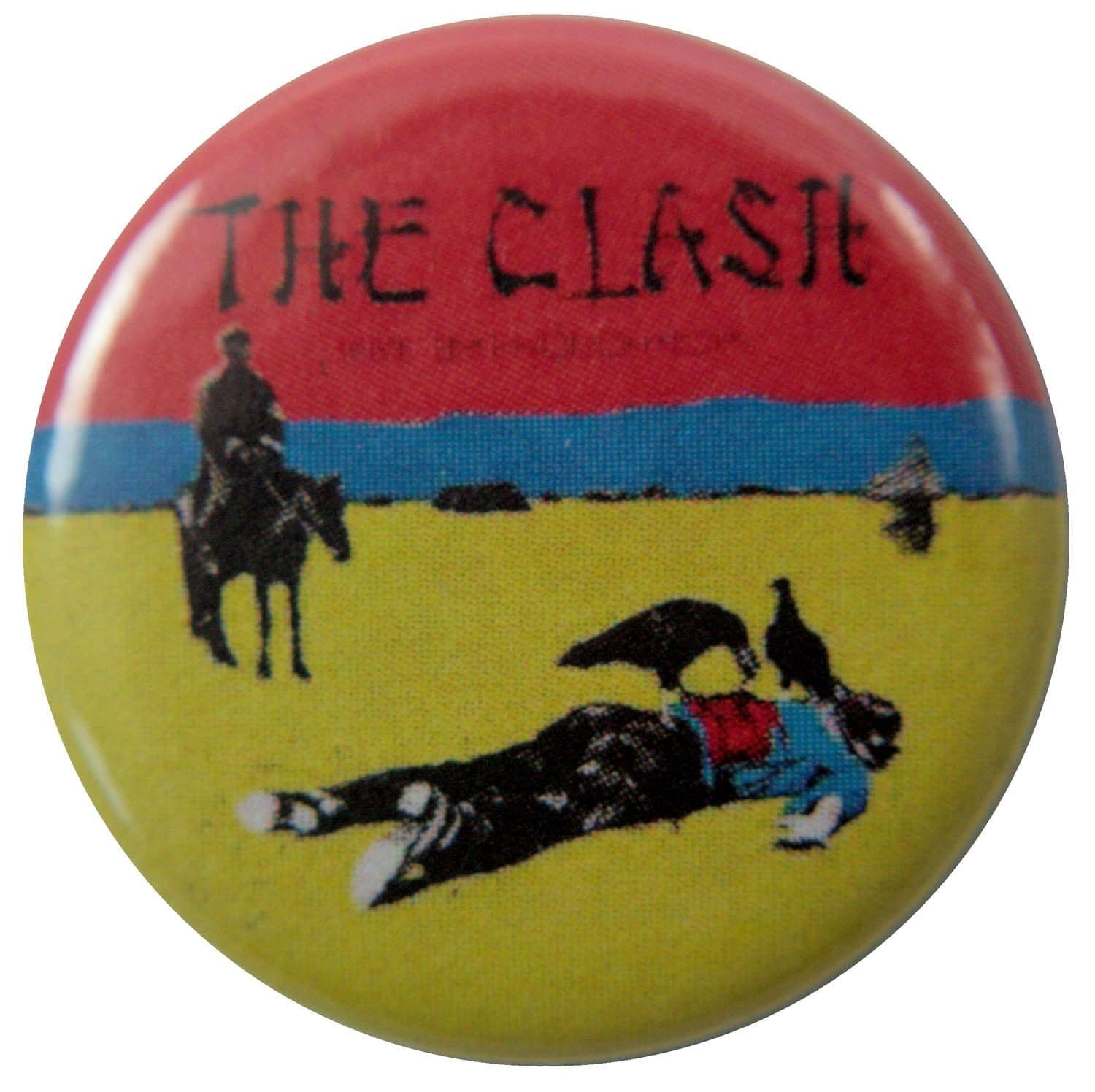 The Clash - 'Give 'em Enough Rope' Button Badge
